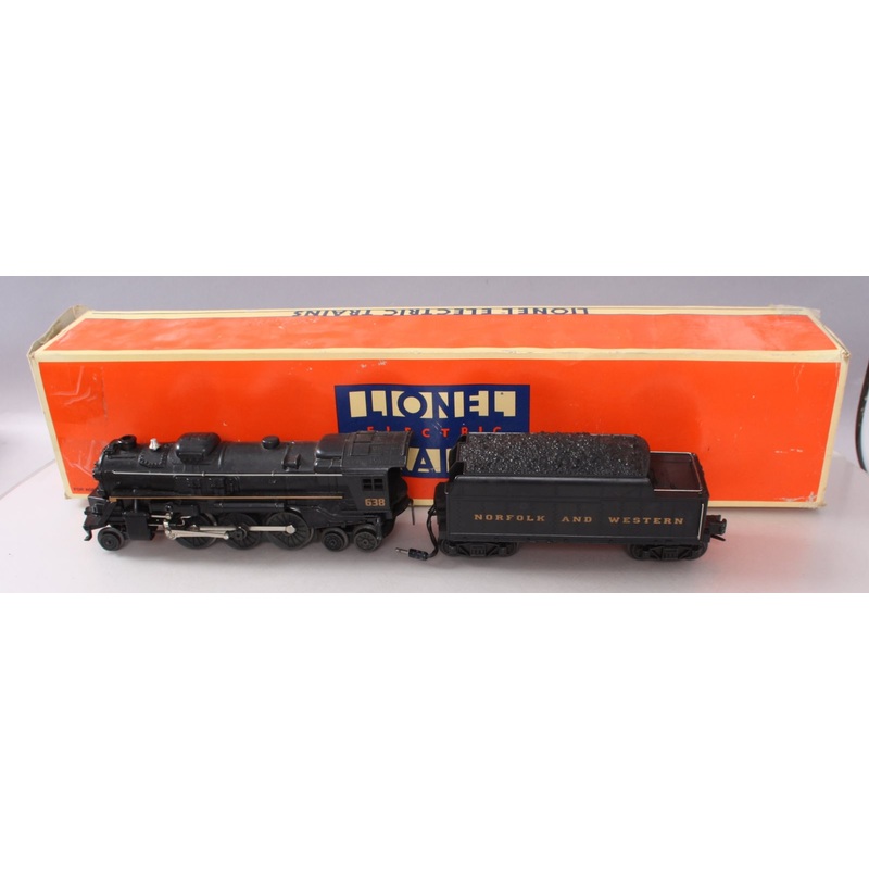 Lionel 6-18638 Norfolk & Western 2-6-4 Steam Loco & Tender #638 EX/Box