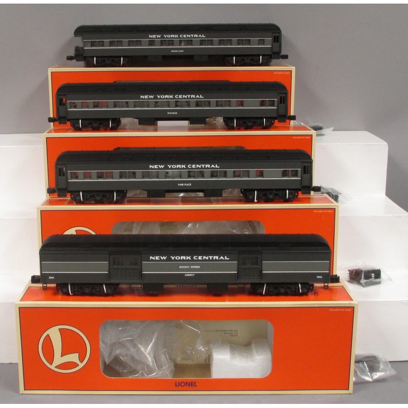 Lionel 6-19079 O Gauge New York Central Heavyweight 4-Pack Passenger Car Set EX/Box