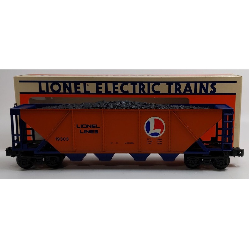 Lionel 6-19303 O Gauge Lionel Lines Quad Hopper with Coal Load EX/Box