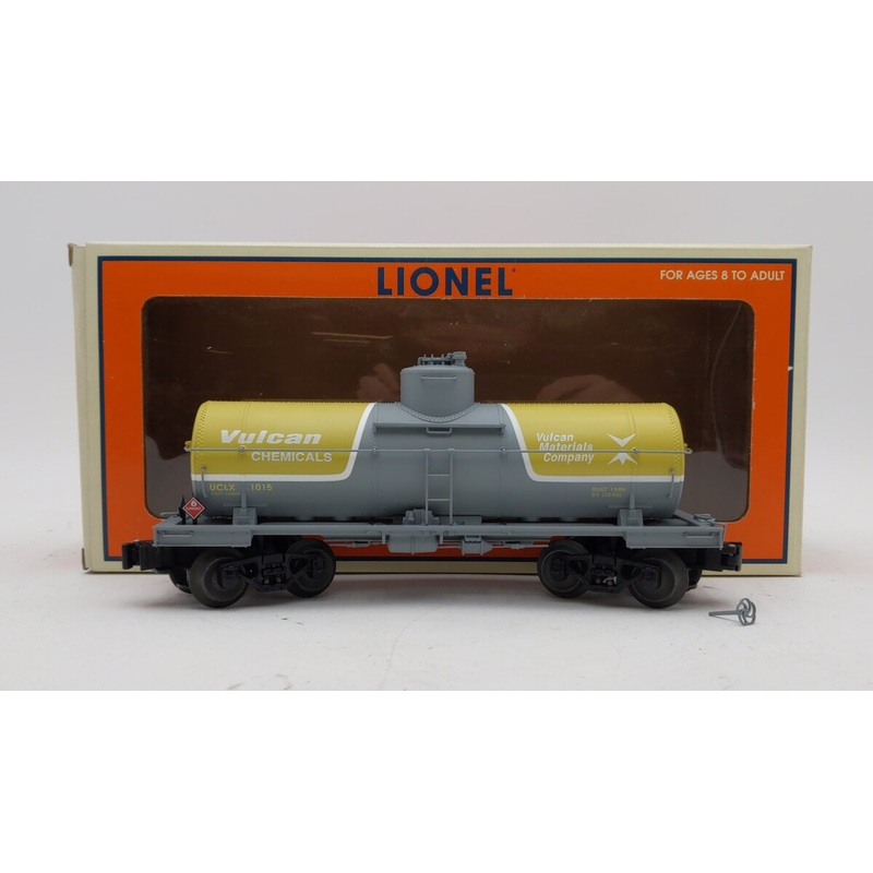 Lionel 6-19615 O Gauge Vulcan 8,000 Gallon Tank Car #1015 EX/Box