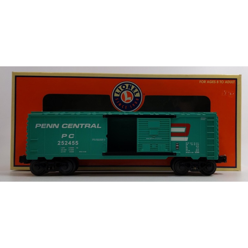 Lionel 6-39241 O Gauge Penn Central 6565 Boxcar #252455 EX/Box