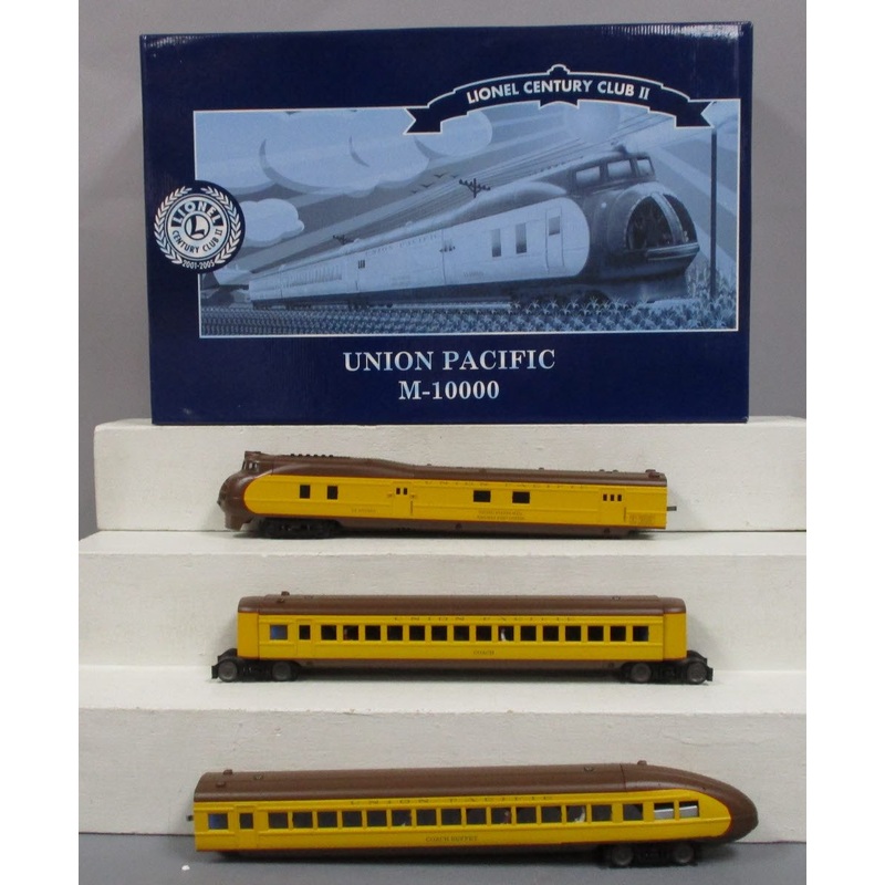 Lionel 6-51007 O Union Pacific Century Club II 752 M10000 Streamliner Train Set EX/Box