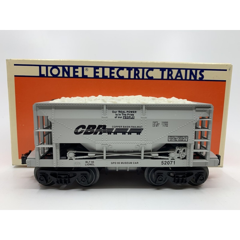 Lionel 6-52071 O Gauge Gadsen Pacific Copper Basin Ore Car NIB