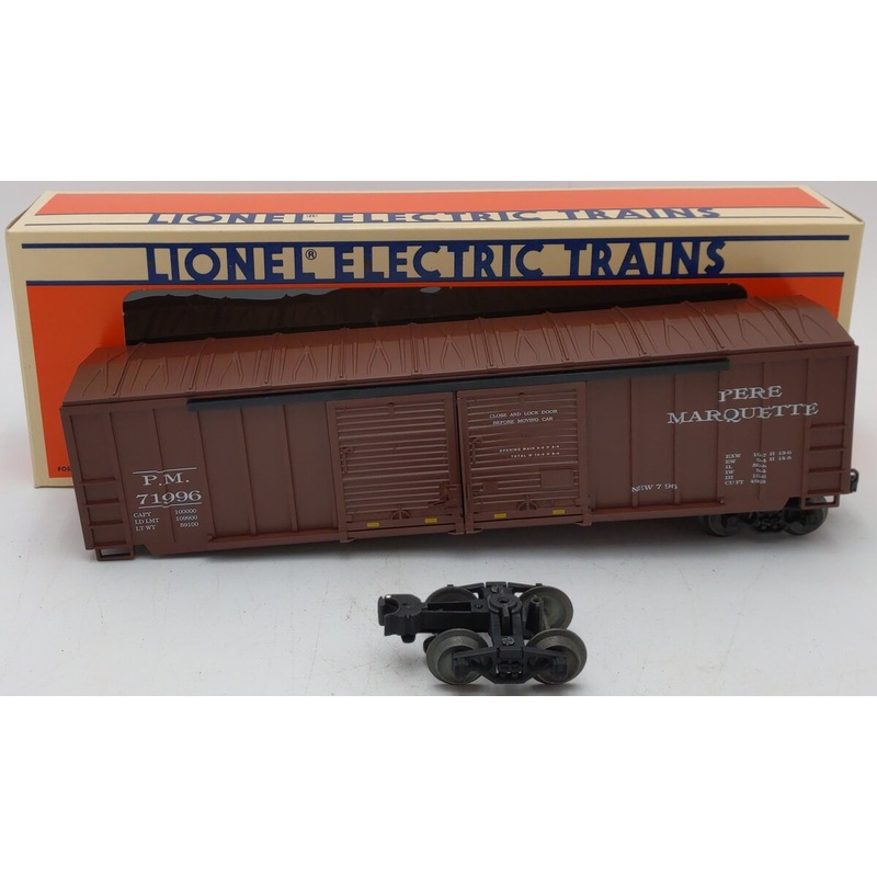 Lionel 6-52090 O Gauge Pere Marquette LCCA-1996 Double Door Boxcar #71996 VG/Box