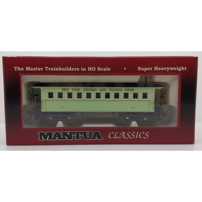 Mantua 717100 HO New York Central and Hudson River Wooden Passenger Car LN/Box