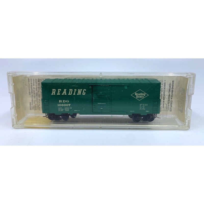 Micro-Trains 02400230 N Scale Reading 40′ Standard Single Door Boxcar #106007 NIB