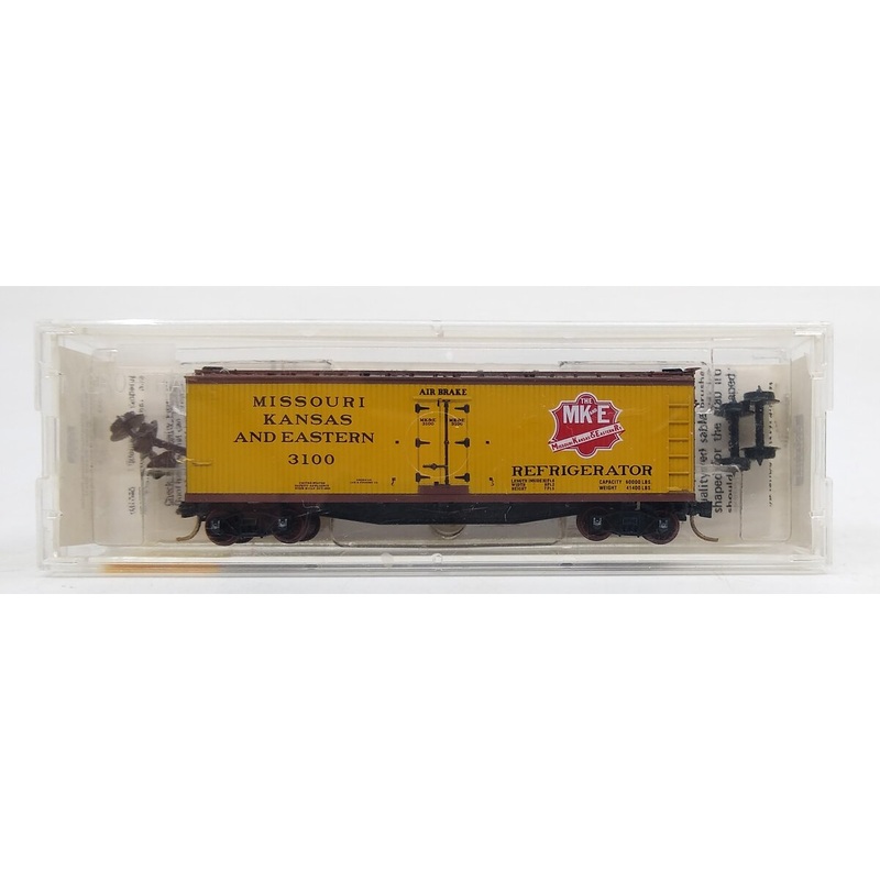 Micro-Trains 04900360 N Scale Missouri Kansas & Eastern 40′ Wood Reefer #3100 NIB