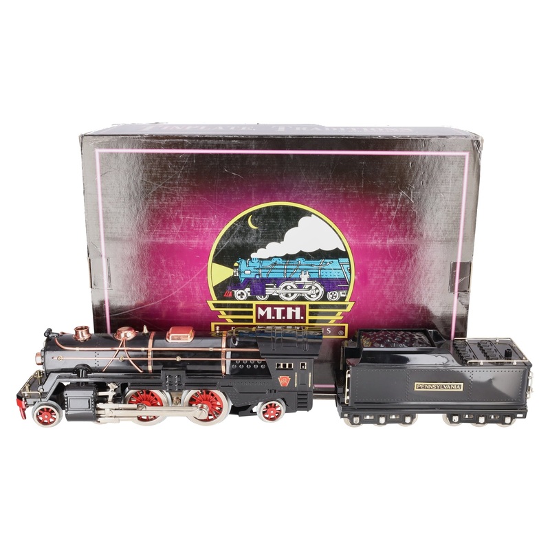 MTH 10-1252-1 Std. Gauge Tinplate No. 392E Steam Locomotive & Tender w/PS2 EX/Box