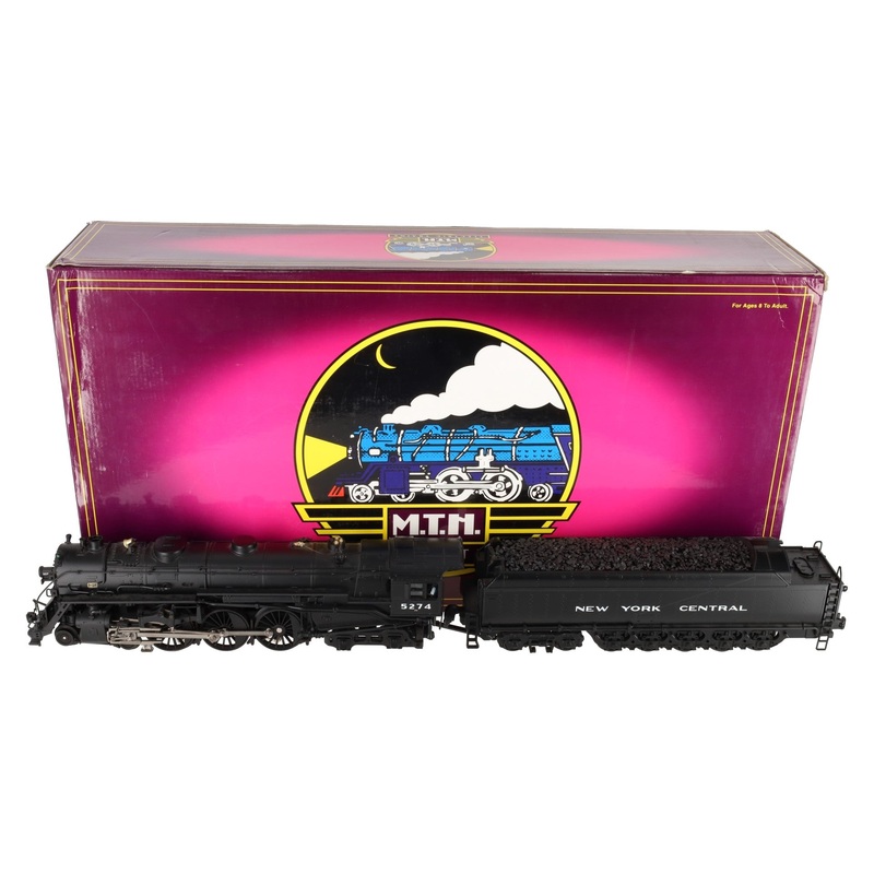 MTH 20-3059-1 O NYC J-1e Hudson Steam Locomotive & Tender w/PS2 #5274 EX/Box