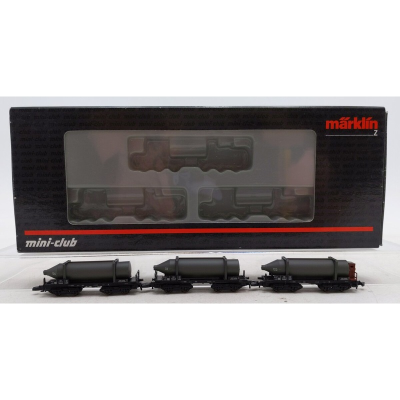 Marklin 81422 Z Scale DB Trostberg Carbide Container Cars Set (3 Cars) LN