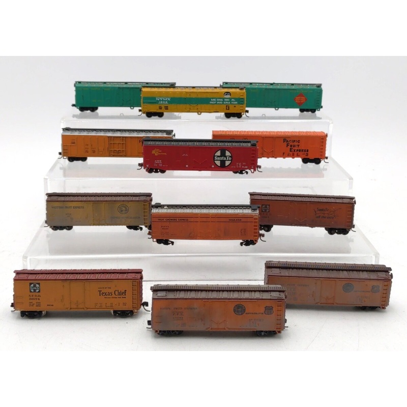 Micro-Trains & Others N Scale Assorted Freight Cars [12] EX