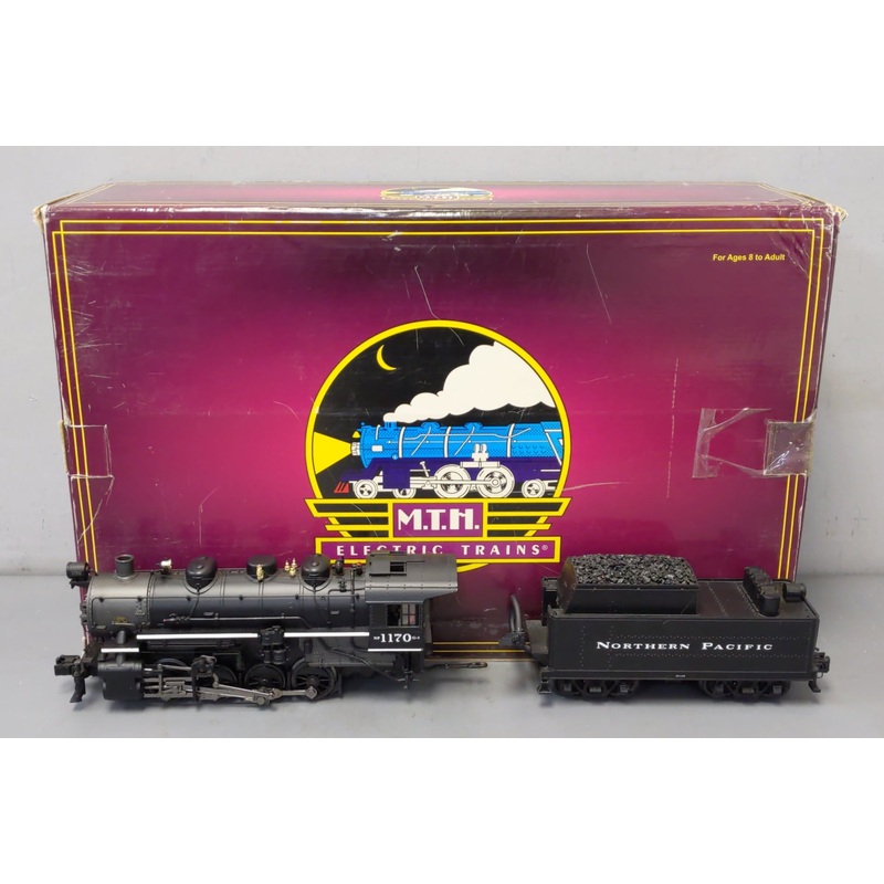 MTH 20-3235-1 O Gauge NP 0-8-0 USRA Steam Engine w/ PS2 (Hi-Rail) #1170 LN/Box