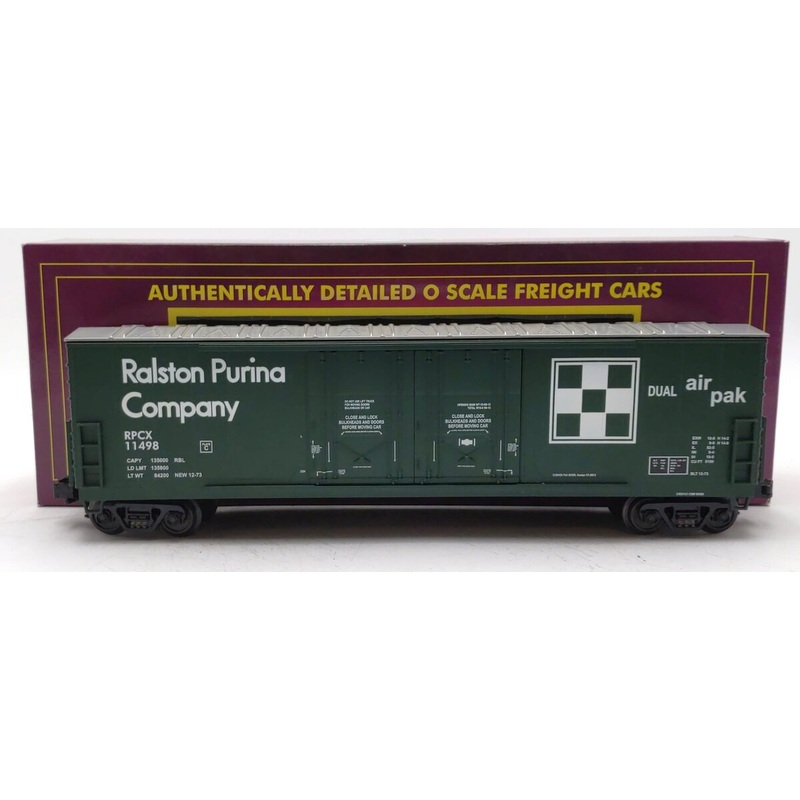 MTH 20-93110 Ralston Purina Boxcar #11498 EX/Box
