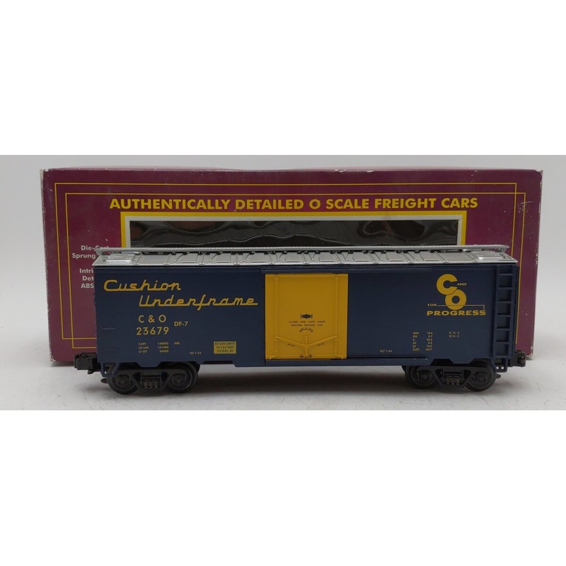 MTH 20-94011 O Gauge Chesapeake & Ohio Reefer Car #23679 EX/Box