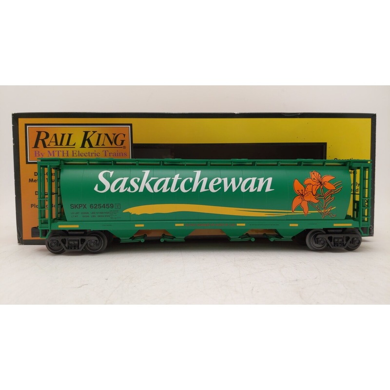 MTH 30-75655 O Saskatchewan 4-Bay Cylindrical Hopper EX/Box