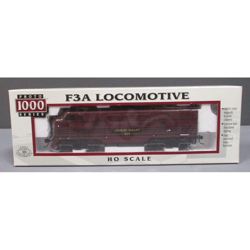 Proto 1000 8171 HO Scale Lehigh Valley EMD F3A Diesel Locomotive #514 LN/Box