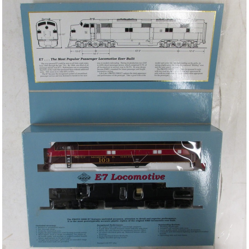 Proto 2000 21083 GM&O EMD E7A Diesel Locomotive #103 MT/Box