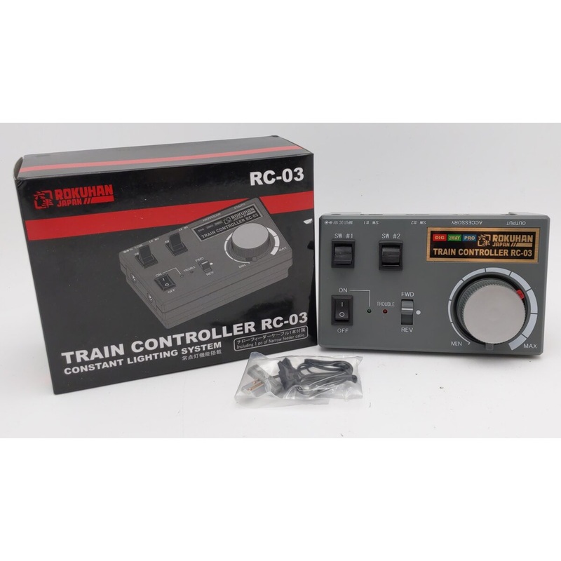 Rokuhan RC-03 Z Scale Train Controller Power Pack Constant Lighting System LN/Box