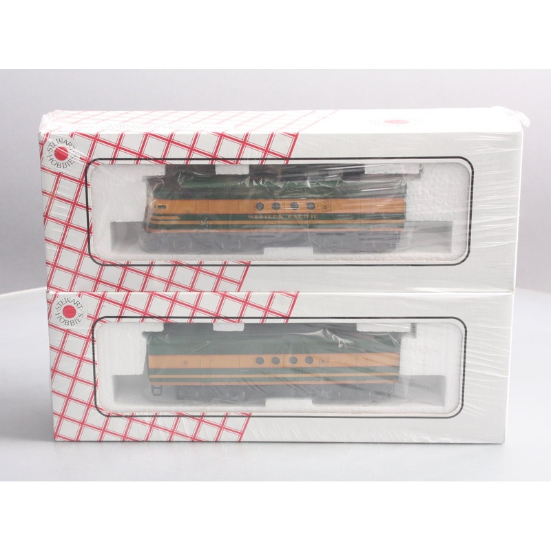 Stewart 5039 HO Western Pacific EMD FT A/B Powered/Dummy Diesel Locomotive MT/Box