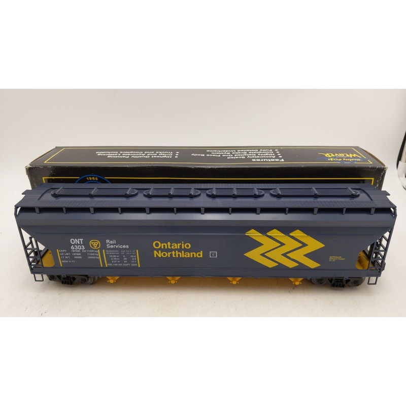 Weaver 6303 O Gauge Ontario Northland Centerflow Car #6303 EX/Box