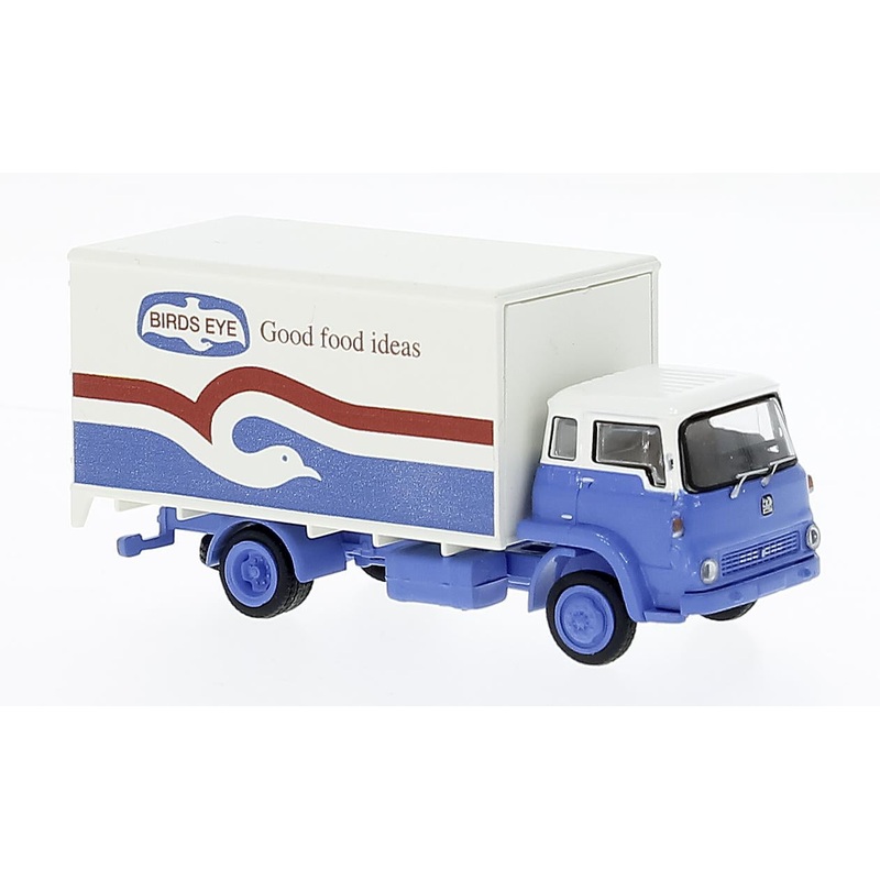 Brekina Automodelle 35924 HO Assembled Bird’s Eye 1960 Bedford TK Box-Body Truck