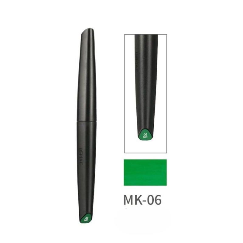 Dspiae MK-06 Green Eco-friendly Water-based Soft Head Marker