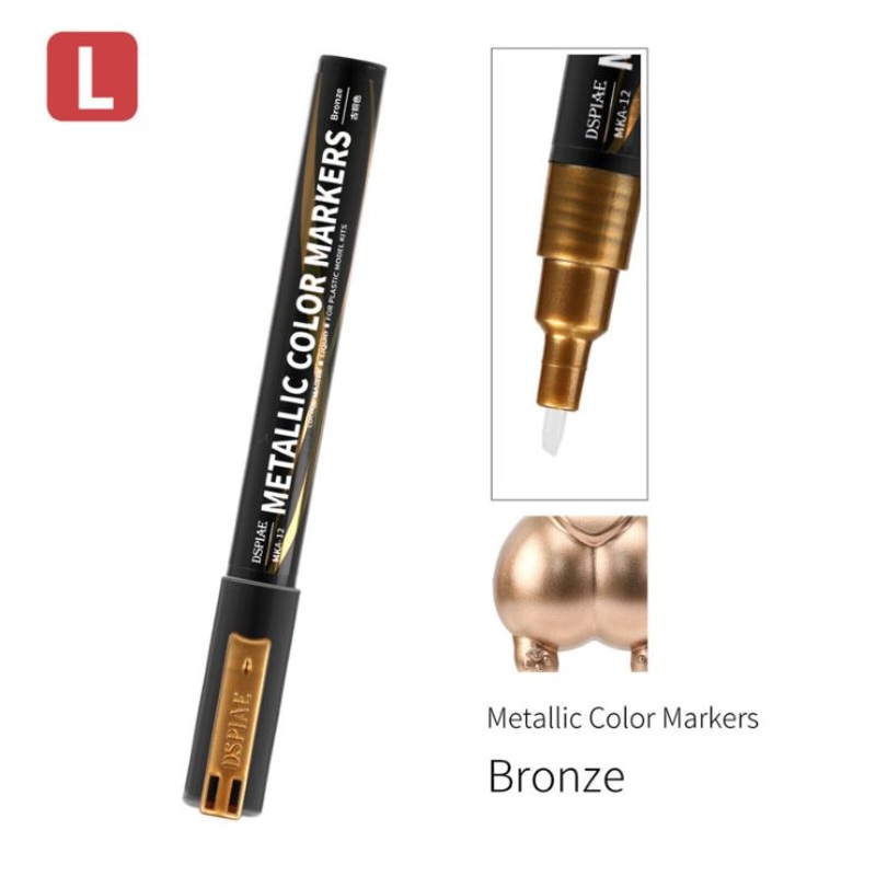 Dspiae MKA-12 Bronze Super Metallic Color Marker