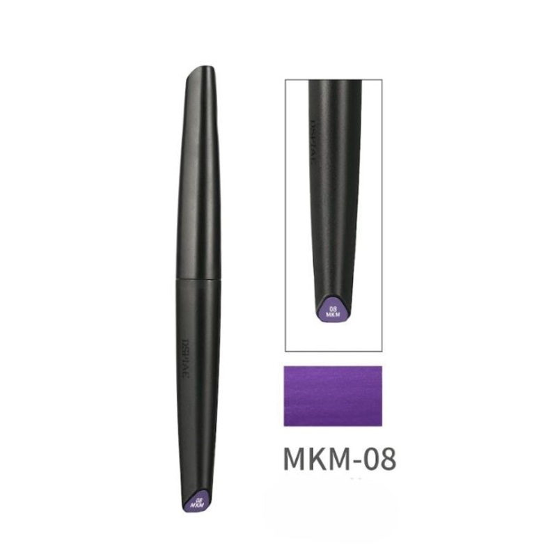 Dspiae MKM-08 Metallic Purple Eco-friendly Water-based Soft Head Marker