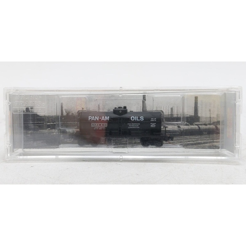 Micro-Trains 53000408 Pan American Petroleum 40′ Single-Dome Tank Car #4133 LN/Box