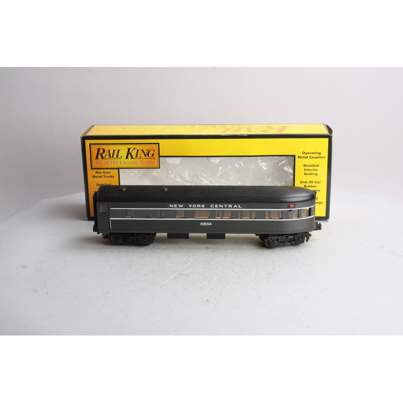 MTH 30-6080S New York Central Streamlined Observation Car #10634 LN/Box