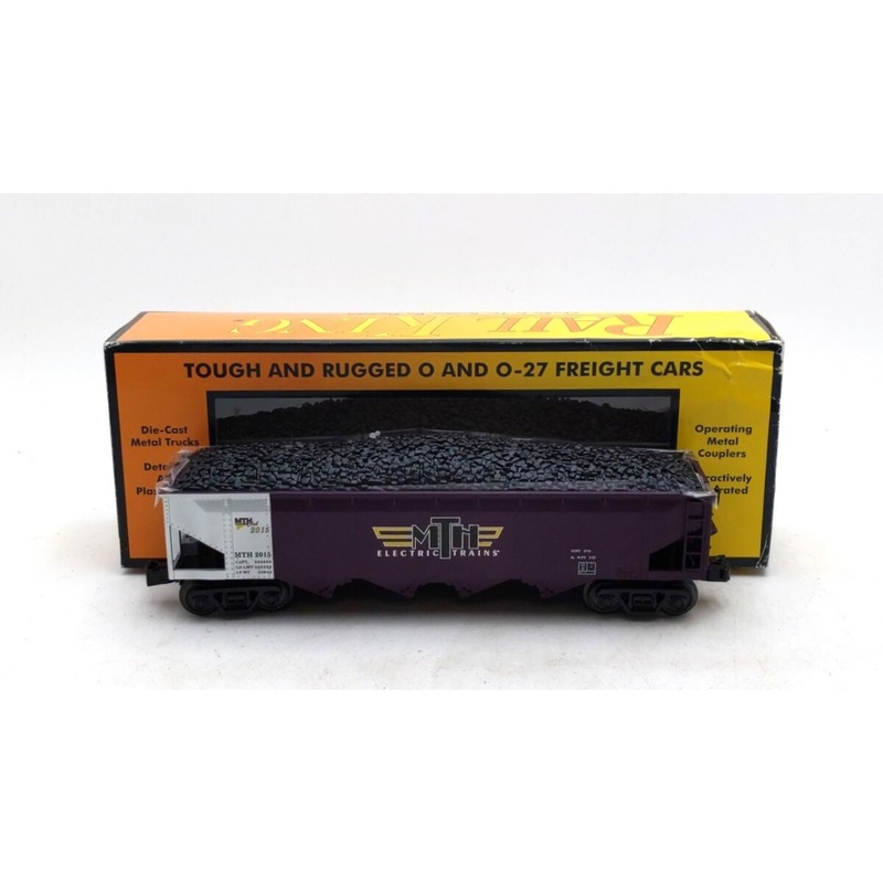 MTH 30-75514 O MTHRRC 2015 4-Bay Hopper Car w/Coal Load LN/Box