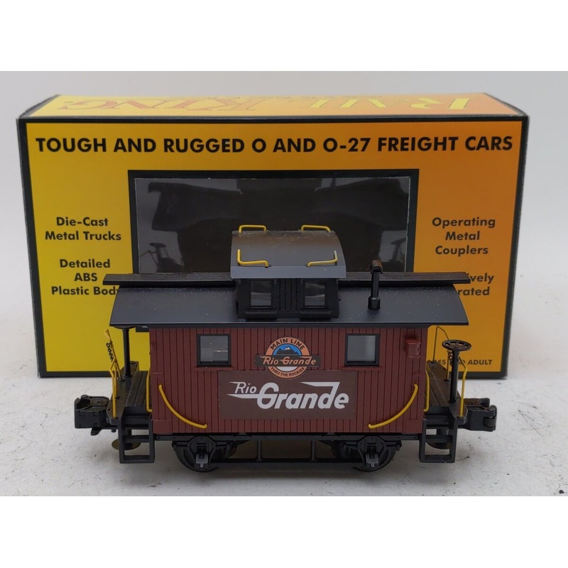 MTH 30-7763 O Rio Grande Bobber Caboose #201 – Custom EX/Box