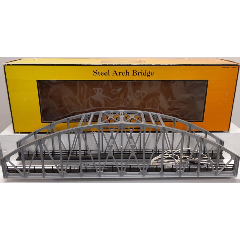MTH 40-1013 O Gauge Arch Trestle Bridge VG/Box