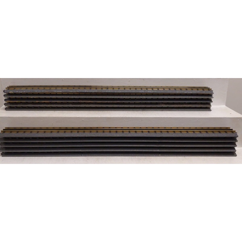 MTH 40-1019 RealTrax 30 Inch Straight Track Section (Pack of 10) EX