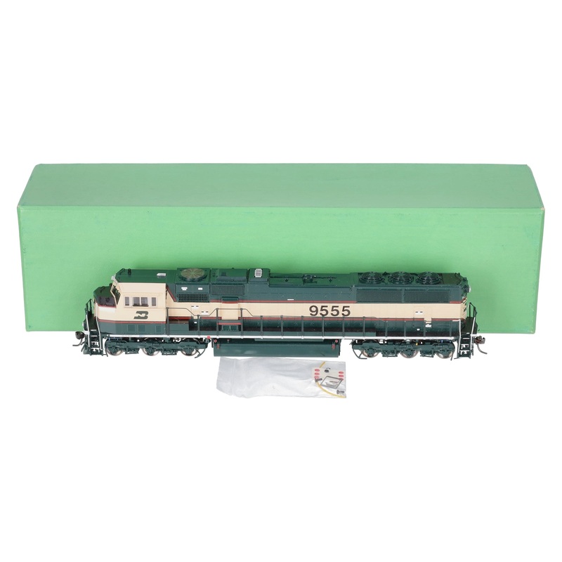 Overland 6600.1 HO BRASS BN SD70MAC Diesel Engine w/ Whisper Cab #9555 LN/Box