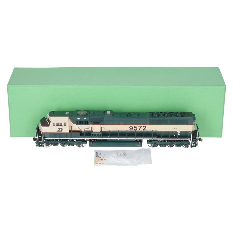 Overland 6600.1 HO BRASS BN SD70MAC Diesel Engine w/ Whisper Cab #9572 LN/Box