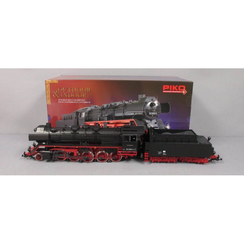 Piko 37241 G Deutsche Reichsbahn IV BR50 Steam Locomotive with Sound LN/Box
