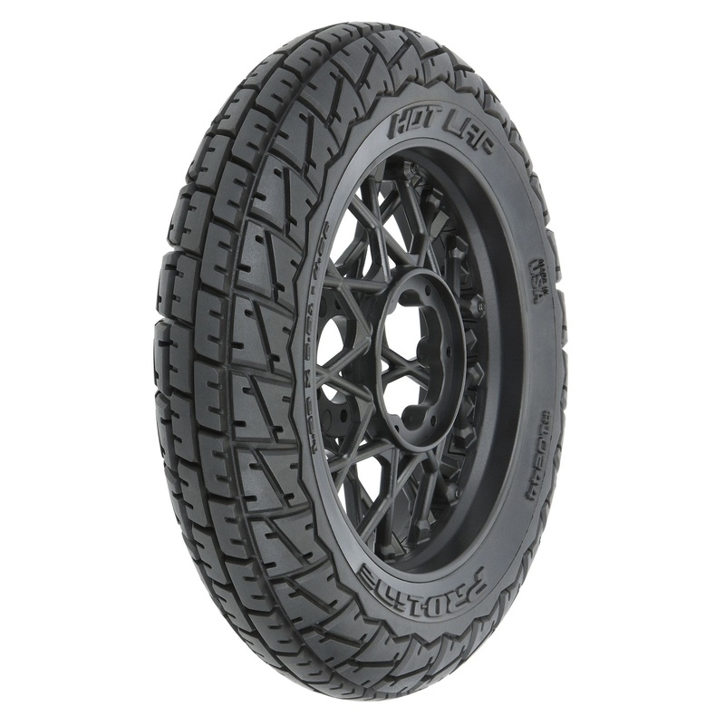Pro-Line Racing 1024410 1:4 Hot Lap MX S3 Front Tire MTD Supermoto Wheel
