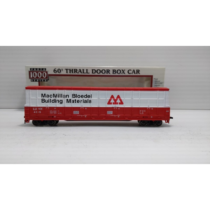 Proto 1000 23940 HO MacMillan Bloedel 60′ Thrall Door Boxcar #4315 NIB