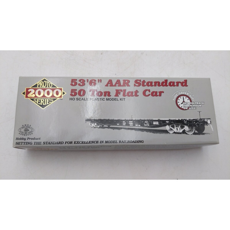 Proto 2000 920-54492 HO D&RGW 50 Ton Flat Car #22122 EX/Box