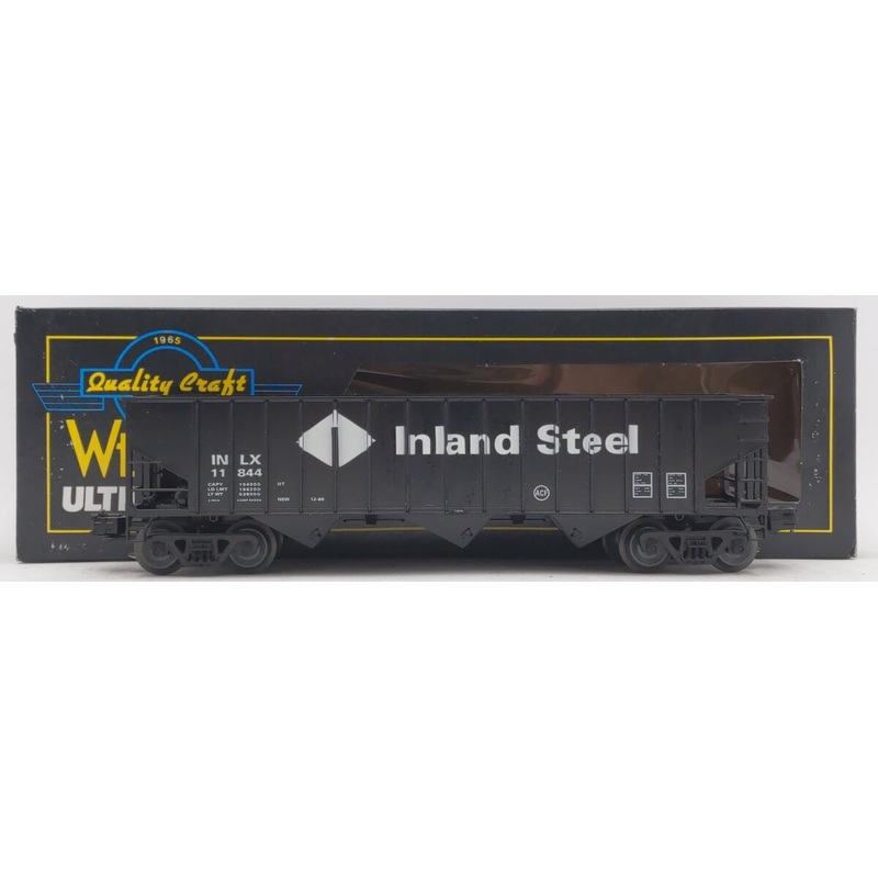 Weaver O Scale 11844 Inland Steel 3-Bay Coal Hopper (3-Rail) LN/Box