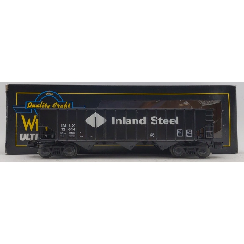 Weaver O Scale Inland Steel 3-Bay Coal Car #10655 LN/Box