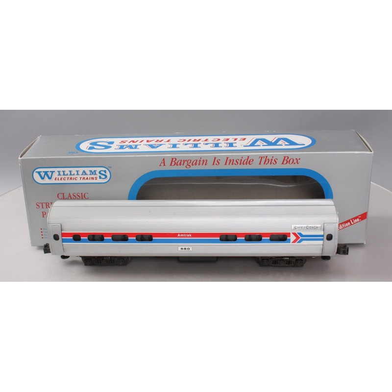 Williams 880 O Gauge Amtrak Metro-Liner Non-Powered Passenger Car LN/Box