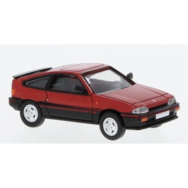 Brekina Automodelle PCX870468 HO Assembled Red, Black 1983 Honda CRX Car