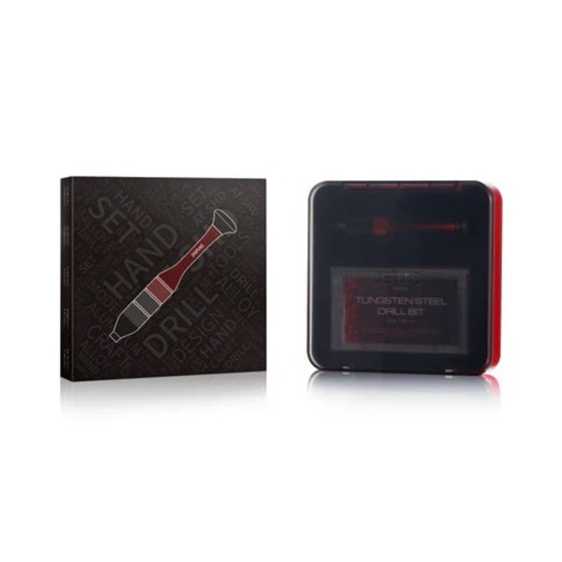 Dspiae AT-SHD Precision Aluminum Alloy Hand Drill with Tungsten Drill Bits Set