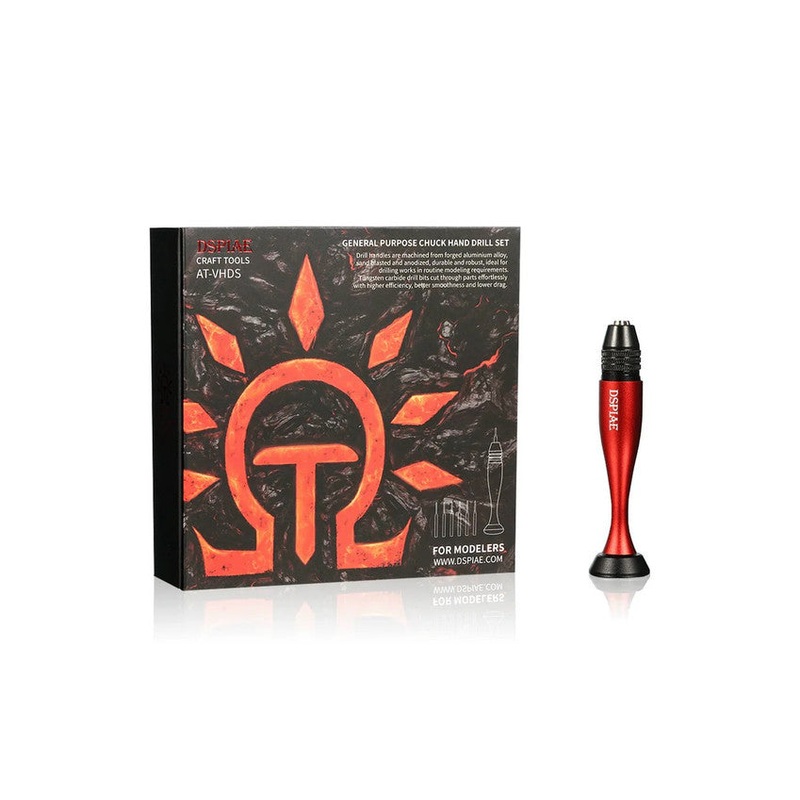 Dspiae AT-VHDS Aluminum Alloy Hand Drill Combo Set