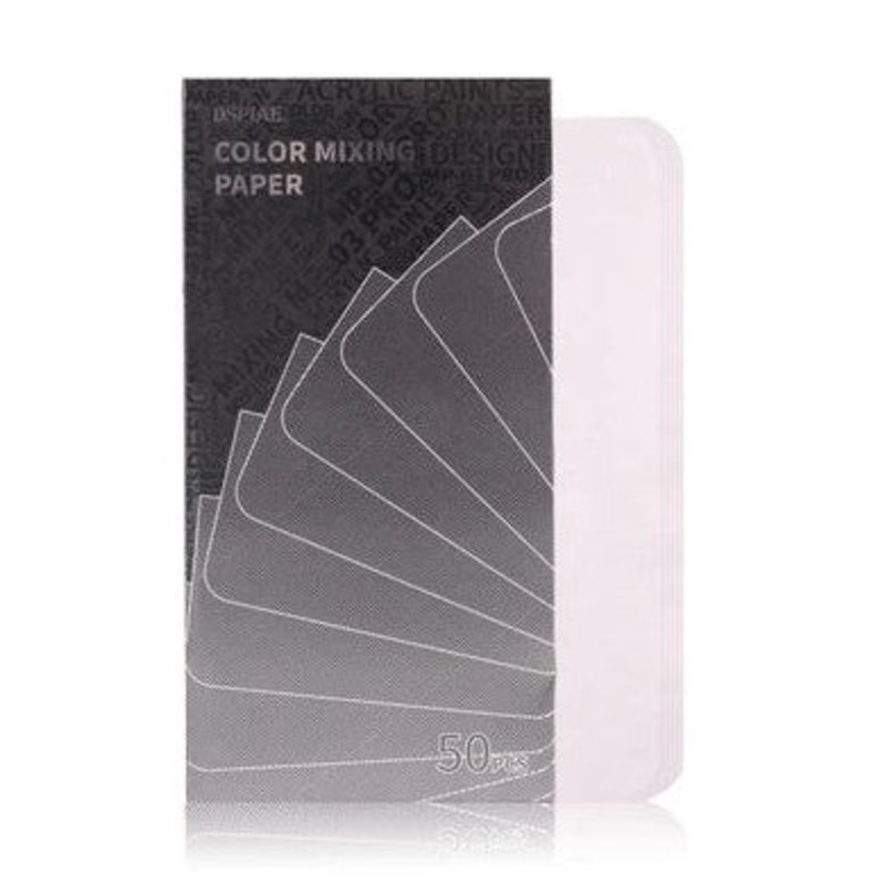 Dspiae MP-03-PRO Pro Color Mixing Paper (Pack of 50)