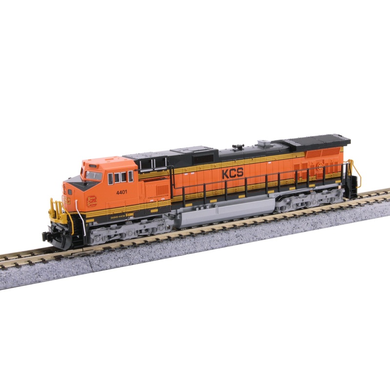 Kato 176-3520 N KCS ex BNSF GE C44-9W Diesel Locomotive #4401
