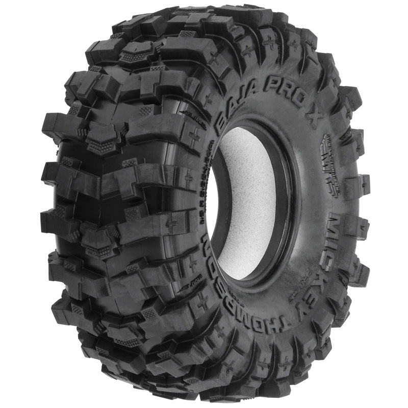 Pro-Line Racing 1028214 1:10 Class 0 MT Baja Pro X G8 F/R 1.55 Crawler Tires