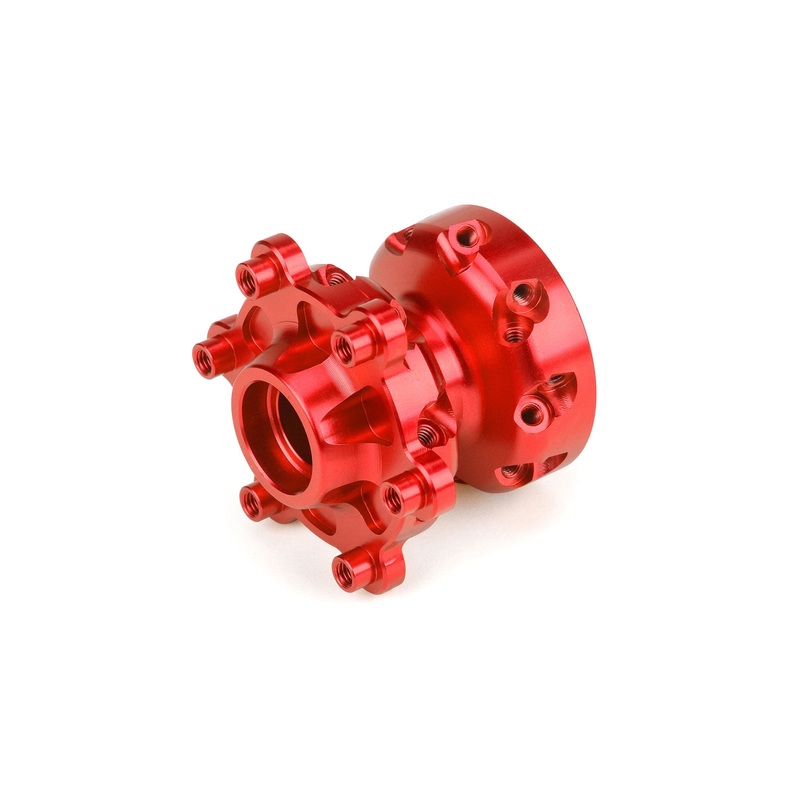 Pro-Line Racing 283603 1:4 Red Promoto-MX Pro-Spec Aluminum Front Hub